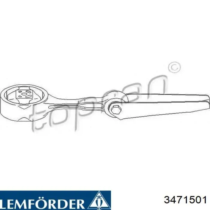 Купить 3471501 Lemforder Гидроопора двигателя задняя