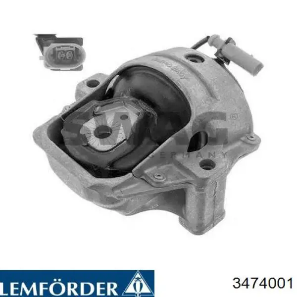 Купить 3474001 Lemforder Левая подушка двигателя