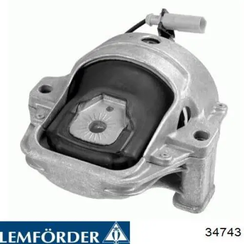 34743 Lemforder coxim (suporte esquerdo de motor)