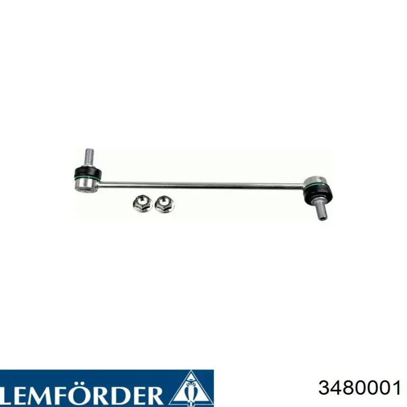 Стойка переднего стабилизатора левая 3480001 Lemforder