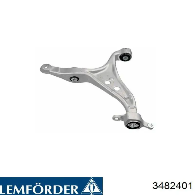 Правый рычаг передней нижней подвески Lemforder 3482401 цена, от 127.86 USD