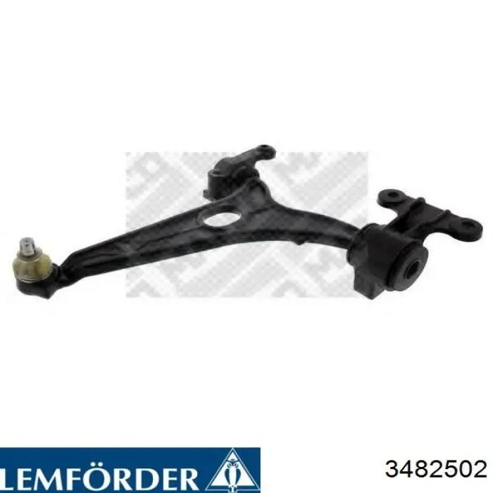 Левый рычаг передней нижней подвески Lemforder 3482502 цена, от 141.48 USD