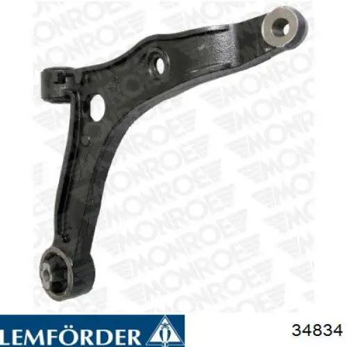 Правый рычаг передней нижней подвески Lemforder 34834 цена, от 85.09 USD