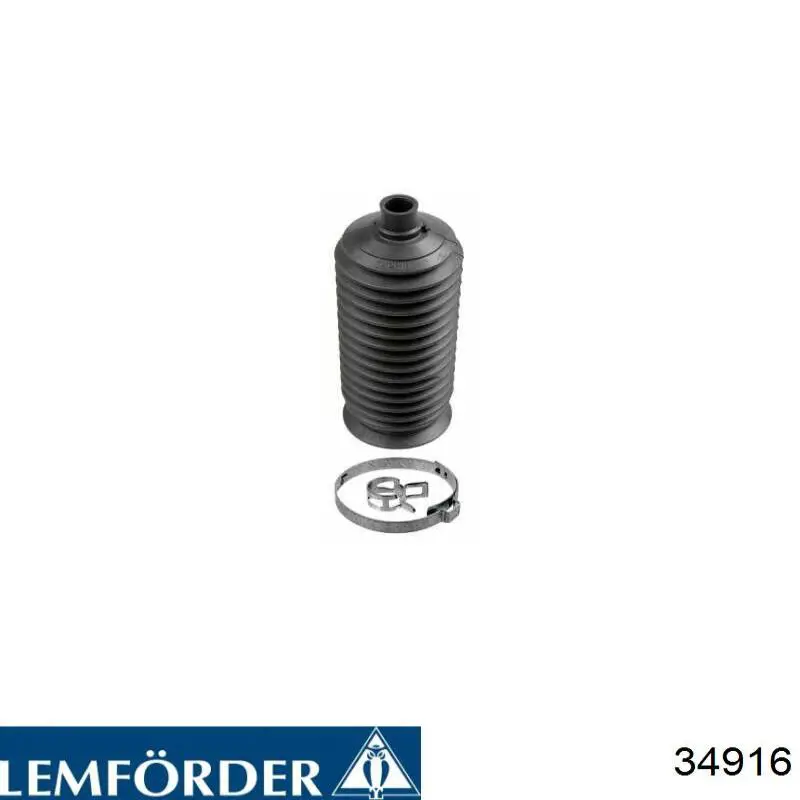 34916 Lemforder пыльник рулевого механизма (рейки левый)