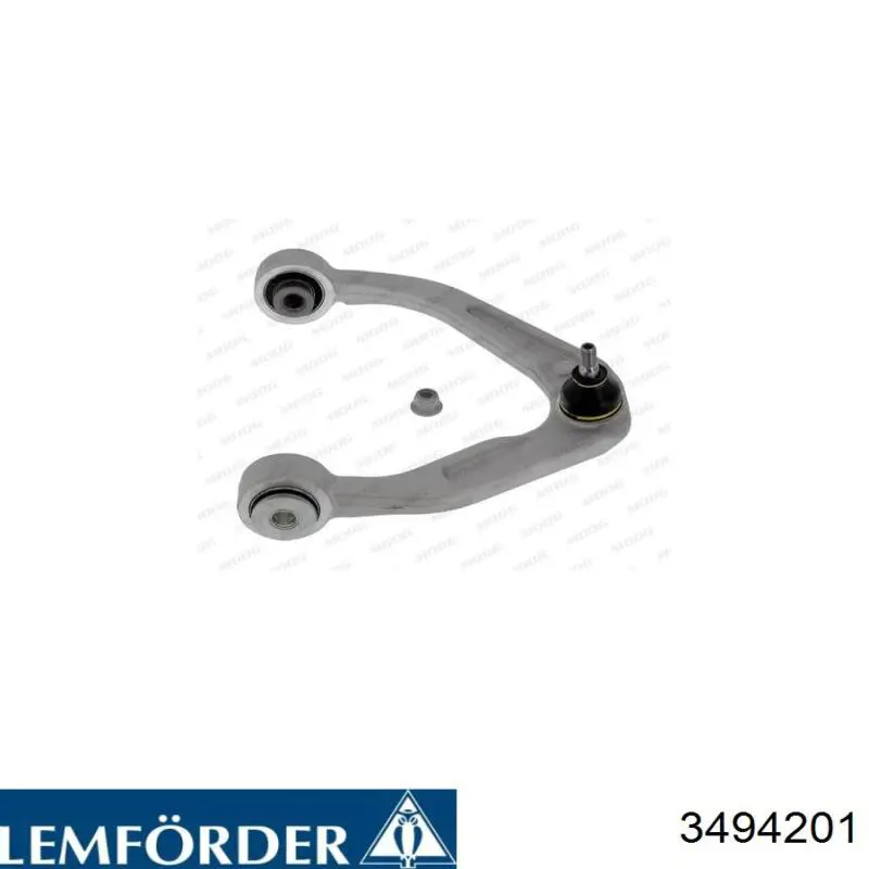 Рычаг передней подвески верхний правый Lemforder 3494201 цена, от 91.80 USD
