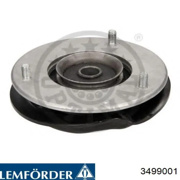 Soporte amortiguador delantero 3499001 Lemforder