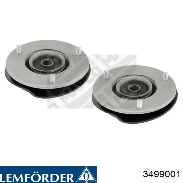 Опора стойки амортизатора переднего Lemforder 3499001 цена, от 36.35 USD