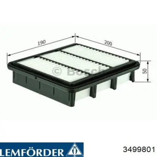 Купить 3499801 Lemforder Рулевой наконечник