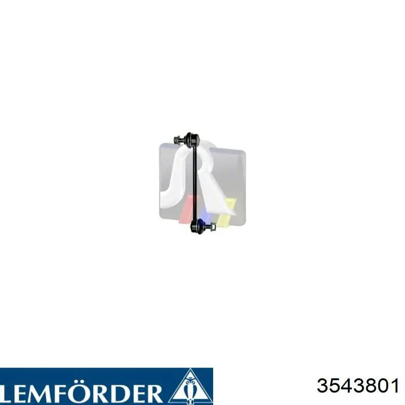 Купить 3543801 Lemforder Солдатик стабилизатора, заднего