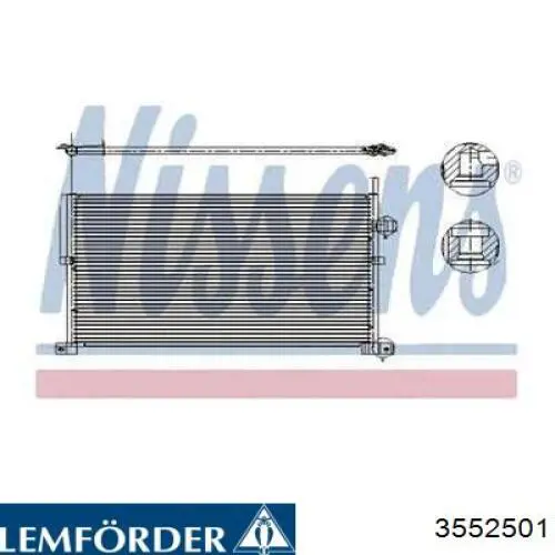Купить 3552501 Lemforder Сайлентблок заднего нижнего рычага
