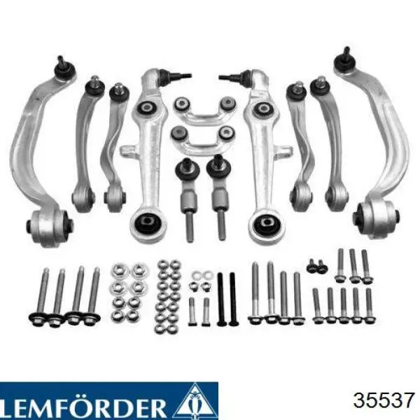 35537 Lemforder kit de braços oscilantes de suspensão dianteira