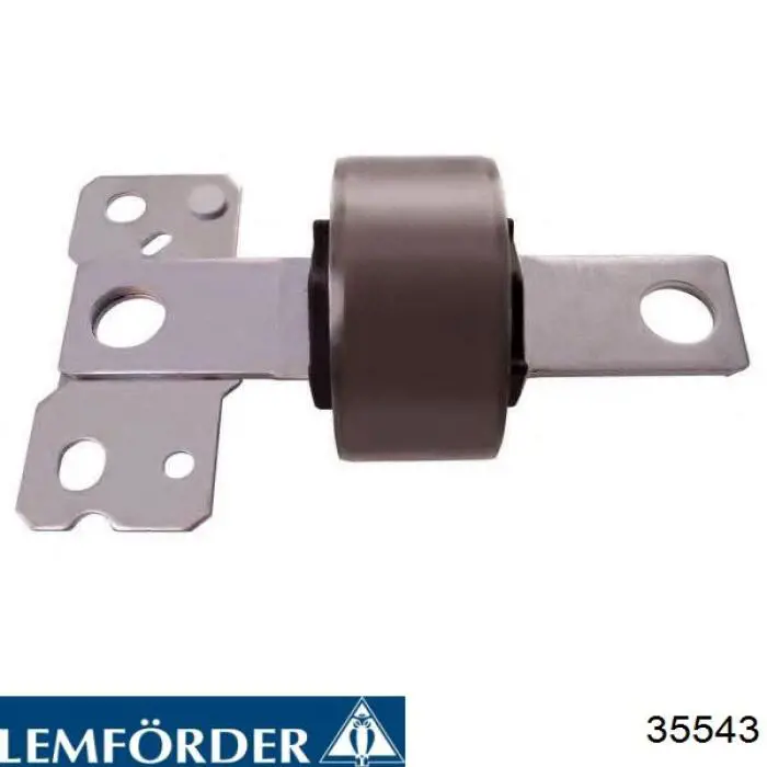 35543 Lemforder bloco silencioso dianteiro de braço oscilante traseiro longitudinal