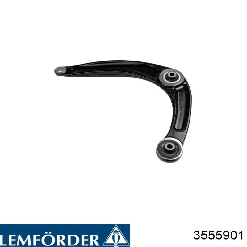 Левый рычаг передней нижней подвески Lemforder 3555901 цена, от 90.63 USD