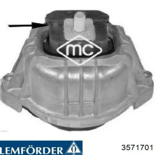 Купить 3571701 Lemforder Левая подушка двигателя