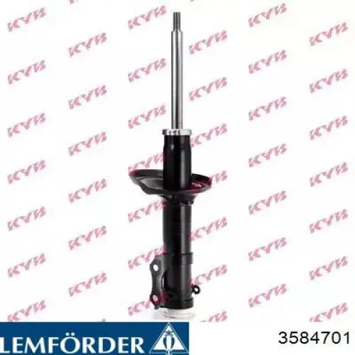 Правый рычаг передней нижней подвески Lemforder 3584701 цена, от 58.40 USD