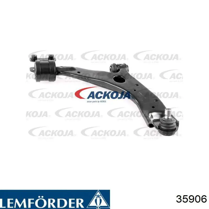 Левый рычаг передней нижней подвески Lemforder 35906 цена, от 74.37 USD
