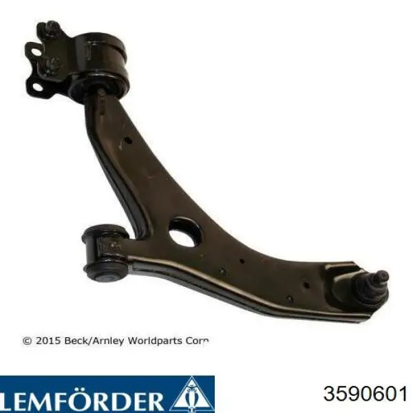 Левый рычаг передней нижней подвески Lemforder 3590601 цена, от 83.00 USD