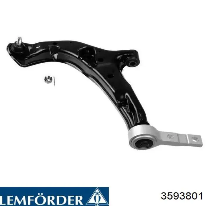 Левый рычаг передней нижней подвески Lemforder 3593801 цена, от 60.22 USD