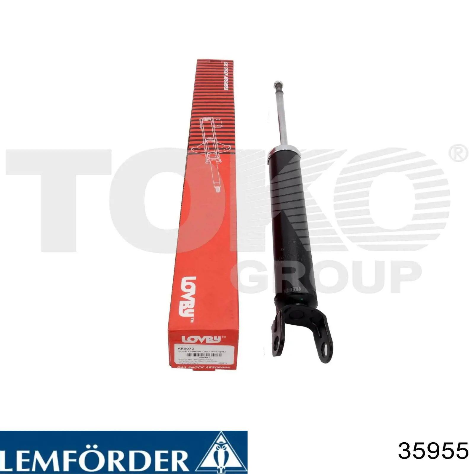 35955 Lemforder Задняя подушка двигателя