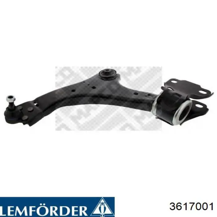 Левый рычаг передней нижней подвески Lemforder 3617001 цена, от 111.42 USD