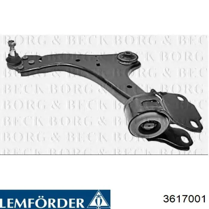 Купить 3617001 Lemforder Рычаг передней подвески левый
