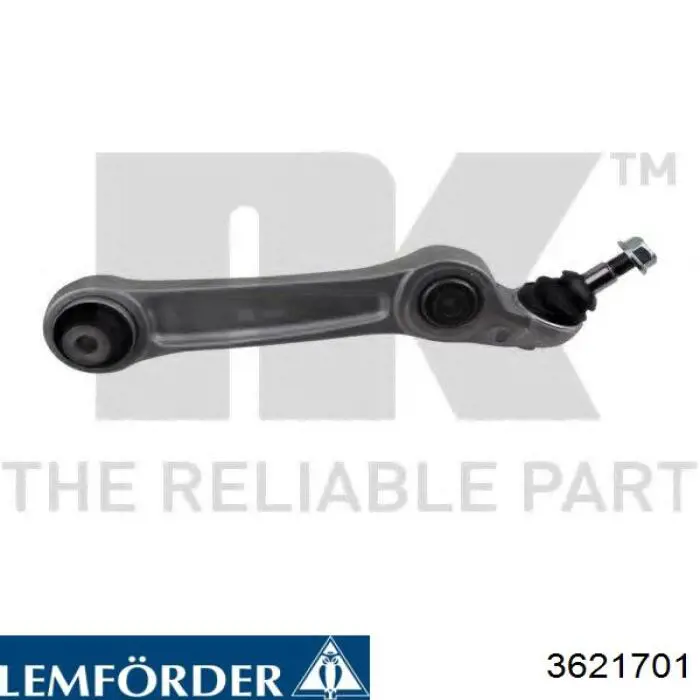 Правый рычаг передней нижней подвески Lemforder 3621701 цена, от 149.12 USD