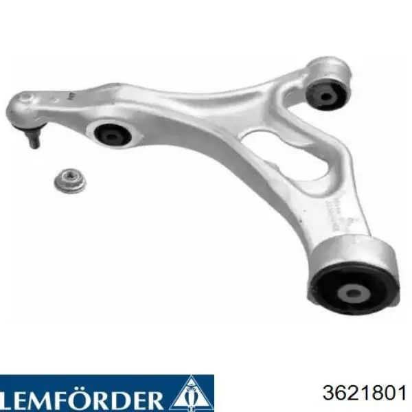 Левый рычаг передней нижней подвески Lemforder 3621801 цена, от 98.39 USD