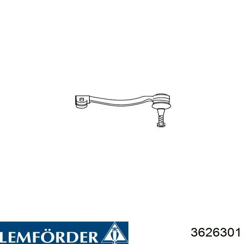 36263 01 Lemforder ponta externa da barra de direção