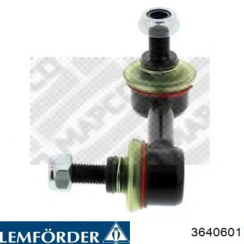 Левая стойка заднего стабилизатора 3640601 Lemforder