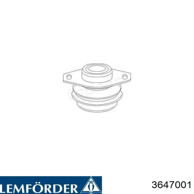 Compre 3647001 Lemforder Coxim (suporte) esquerdo de motor