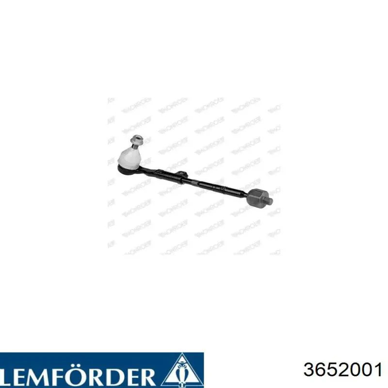 Тяга рулевая в сборе, левая Lemforder 3652001 цена, от 57.55 USD