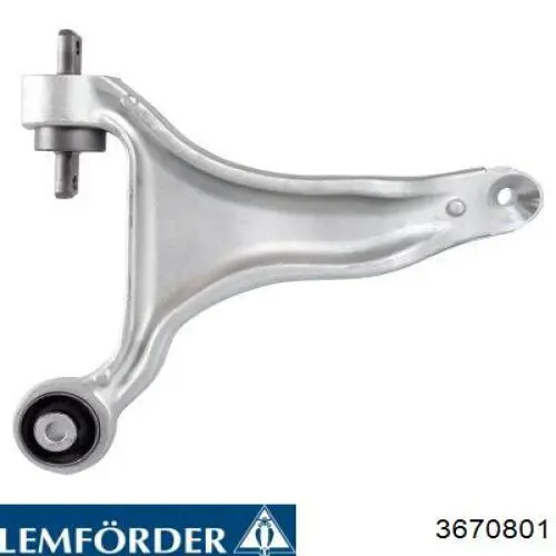 Правый рычаг передней нижней подвески Lemforder 3670801 цена, от 119.03 USD