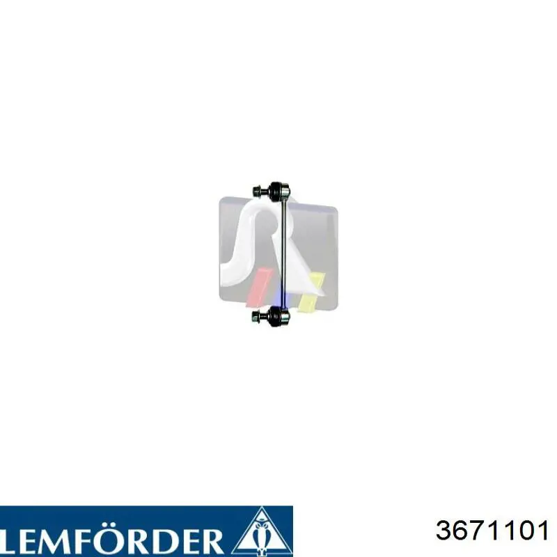 Тяга переднего стабилизатора Lemforder 3671101 цена, от 19.62 USD