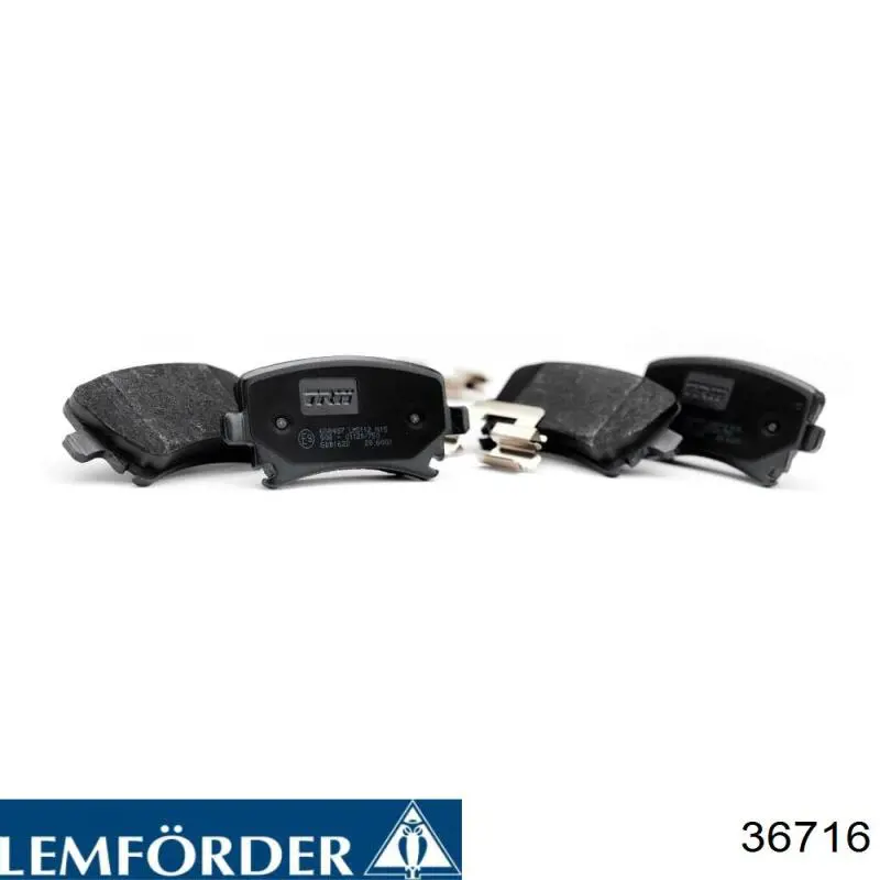 36716 Lemforder Тяжка стабилизатора, переднего, правая