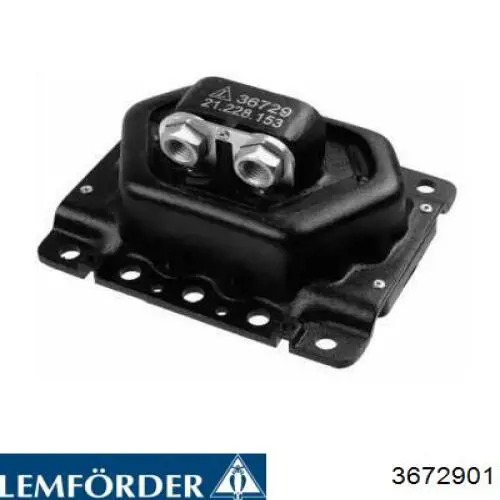 3672901 Lemforder Задняя подушка двигателя