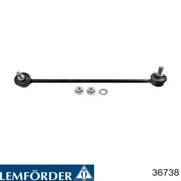 Тяга переднего стабилизатора Lemforder 36738 цена, от 15.16 USD