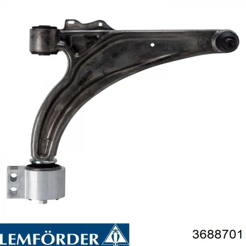 Правый рычаг передней нижней подвески Lemforder 3688701 цена, от 130.64 USD