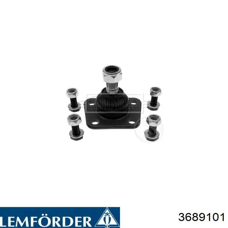 Верхняя шаровая опора Lemforder 3689101 цена, от 10.14 USD