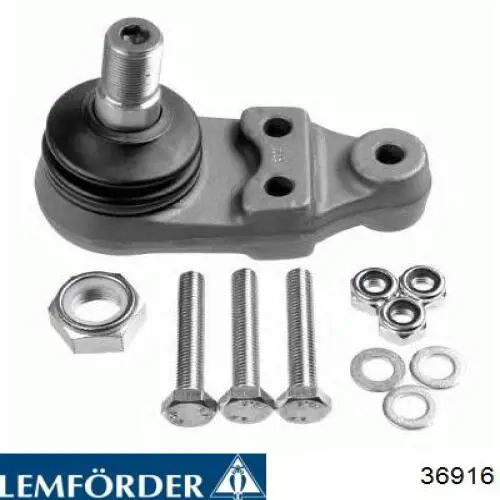 Шаровая опора, нижняя Lemforder 36916 цена, от 30.71 USD