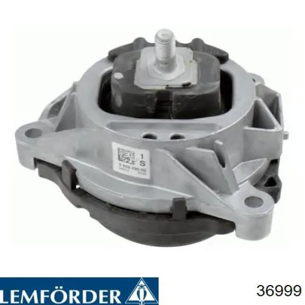 Soporte de motor derecho 36999 Lemforder