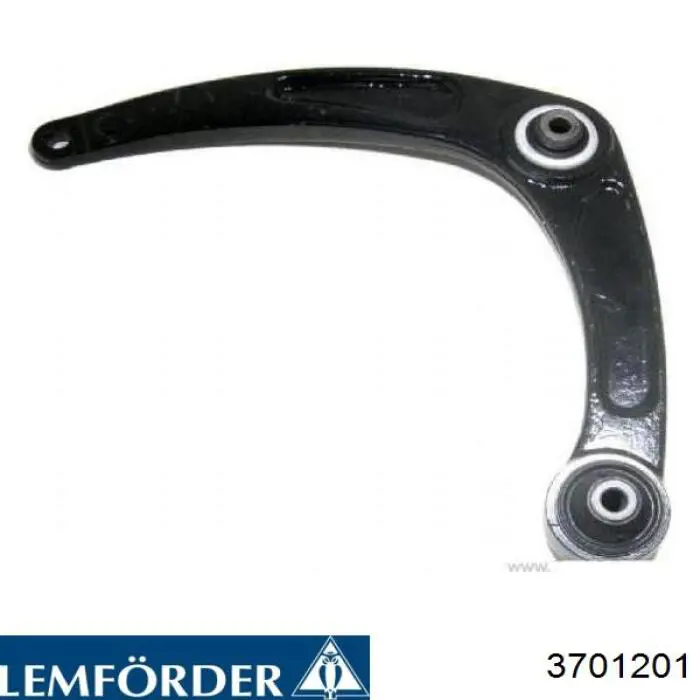 Левый рычаг передней нижней подвески Lemforder 3701201 цена, от 59.42 USD