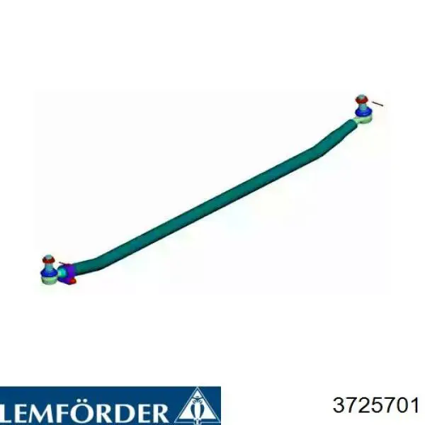 37257 01 Lemforder tração de direção montada