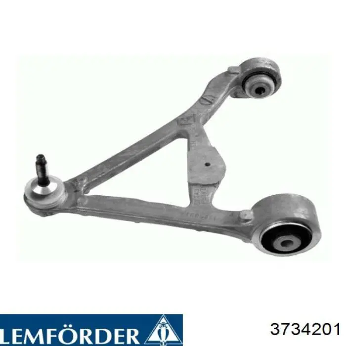 Левый рычаг передней нижней подвески Lemforder 3734201 цена, от 149.29 USD