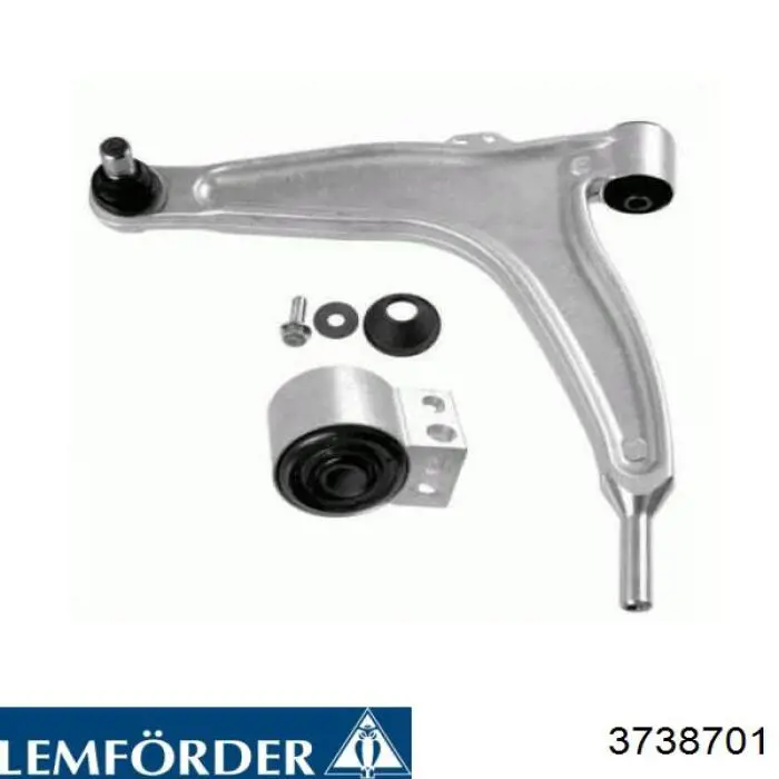 Левый рычаг передней нижней подвески Lemforder 3738701 цена, от 168.84 USD