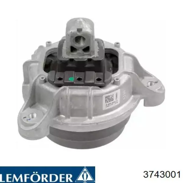 37430 01 Lemforder coxim (suporte direito de motor)