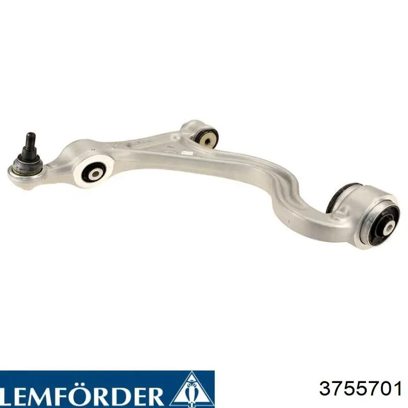 Левый рычаг передней нижней подвески Lemforder 3755701 цена, от 325.13 USD