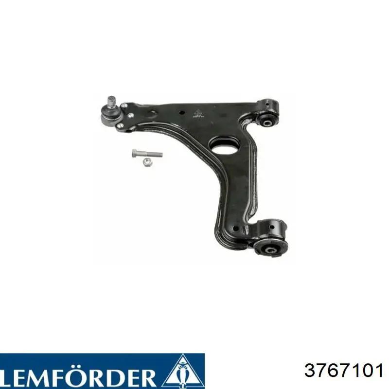 Левый рычаг передней нижней подвески Lemforder 3767101 цена, от 134.10 USD