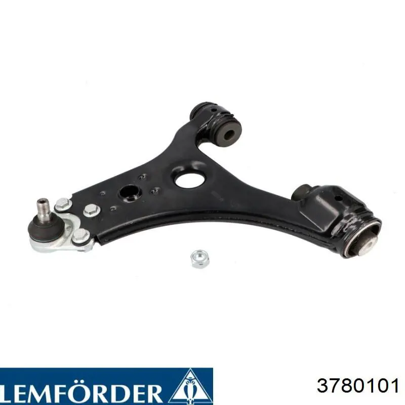 Левый рычаг передней нижней подвески Lemforder 3780101 цена, от 105.69 USD