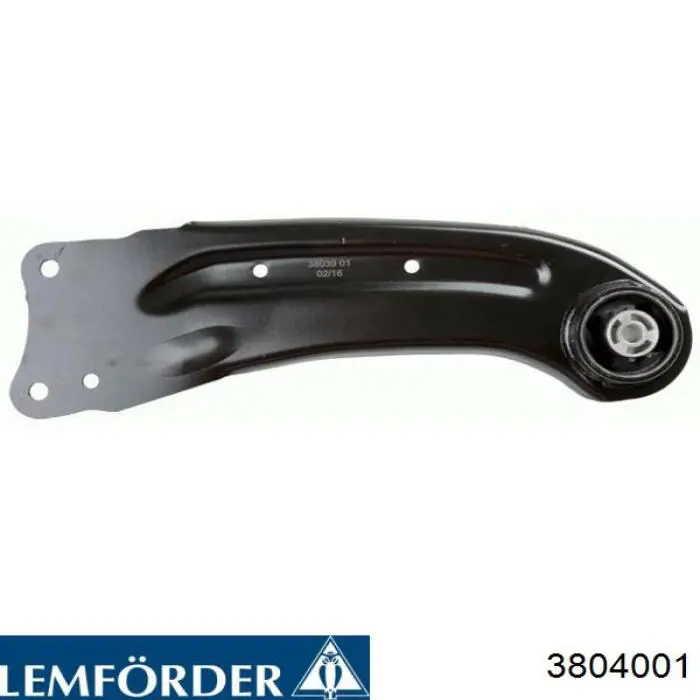 Рычаг (тяга) задней подвески продольный нижний правый Lemforder 3804001 цена, от 15.20 USD