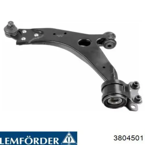 Левый рычаг передней нижней подвески Lemforder 3804501 цена, от 110.08 USD